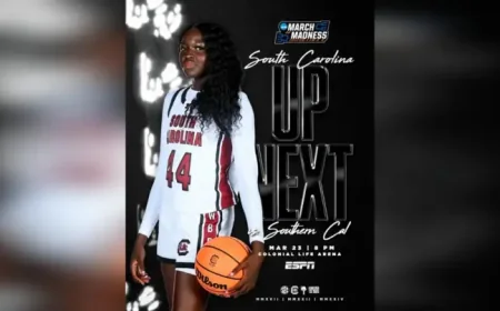 Usc Vs South Carolina as Monday Night’s Sweet 16 Stakes Rise