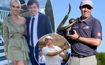 Matt Fitzpatrick’s Wife Celebrates His Valspar Championship Triumph