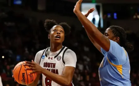 Raven Johnson and the hidden tension inside South Carolina’s 103-34 blowout: history made, questions left
