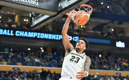 Rankings of Remaining Teams in Men’s March Madness Tournament