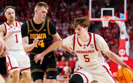 Iowa Upsets Top-Ranked Florida, Faces Nebraska in Sweet 16 Clash
