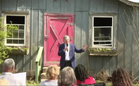 Roy Cooper’s Greenville stop puts farm costs, tariffs, and Iran war spillover at the center of a tight Senate race