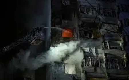 Ukraine News at the inflection point: Firefighters battle blazes after a deadly strike on Zaporizhzhia