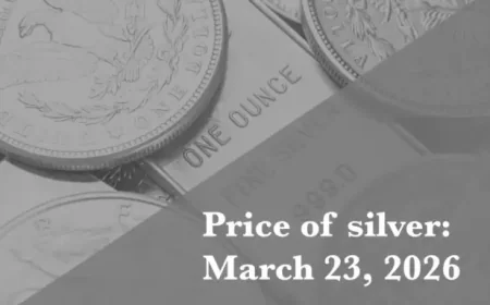 Silver Prices Today at a Turning Point After a One-Year Surge (8:45 a.m. ET)