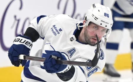 Kucherov, Werenski Challenge Avalanche Duo in NHL Awards Race
