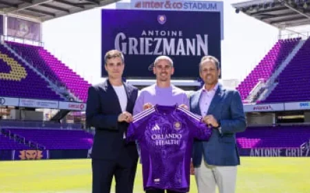 World Cup Champion Antoine Griezmann Signs with Orlando City SC