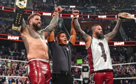 WWE Raw Alters World Tag Team Title Match Reason