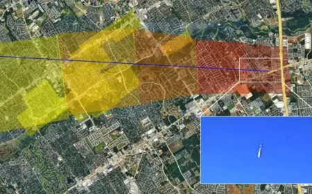 Meteorite Texas: Suspected 1‑Ton Fireball Punctures Roof, NASA Maps Probable Strewn Field
