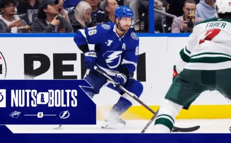 Wild Vs Lightning as the season-long homestand opens: goaltenders, lines, and what to watch at 7:30 p.m. ET