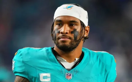 Falcons’ Tua Tagovailoa Embraces Competition, Excited to Collaborate with Penix Jr.