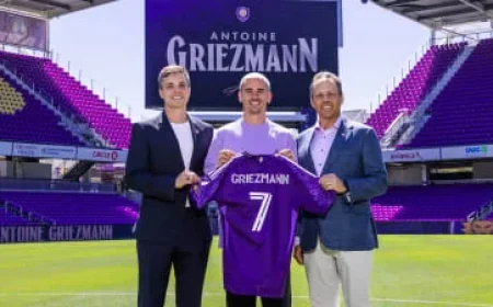 Orlando City Signs French Star Antoine Griezmann