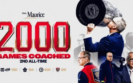 Paul Maurice Joins Scotty Bowman in 2,000-Game Club: What the Milestone Reveals
