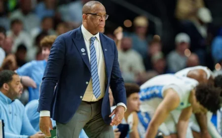 UNC Parts Ways with Basketball Coach Hubert Davis After Historic Tournament Loss