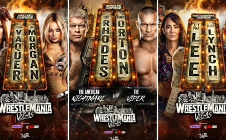 WrestleMania 42 Graphics Reveal Match Lineups for Both Nights