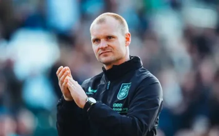 Liam Manning: Huddersfield Town manager takes compassionate leave as promotion race tightens