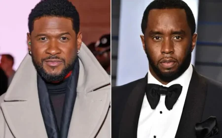 Usher Praises Diddy’s Positive Impact, Avoids Negative Comments