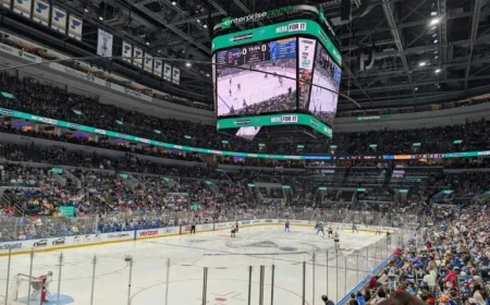 Blues Dominate Capitals 3-0 Amid Intense Rivalry