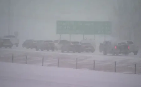 Calgary Road Conditions: Police Tell Motorists Not to Drive as Snow Triggers Multiple Collisions