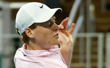 Roger Federer benchmark: How Jannik Sinner’s Miami Open streak redefines the Sunshine Double chase