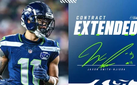 Seahawks Secure Multi-Year Deal with Jaxon Smith-Njigba
