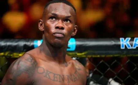 Israel Adesanya Aims to Silence Doubters at UFC Seattle