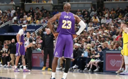 LeBron James, Luka Dončić Shine in Lakers Victory Over Pacers
