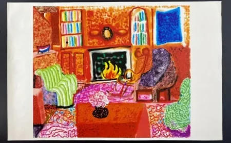 David Hockney: Unseen Letters and Art Valued at £20,000 — 90-Metre Frieze Reframes a Late Digital Turn