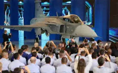Brazil Reaches an Industrial Inflection as First Gripen E Produced in Brazil Is Unveiled
