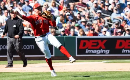Caleb Durbin switches to No. 5 on the eve of Opening Day as Red Sox set roster
