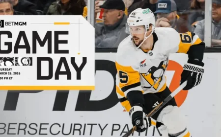 Penguins Vs Senators: Puck Drop Set for 7:00 PM ET as Standings Pressure Peaks