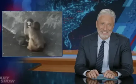 Punch The Monkey Has a New Best Friend — Jon Stewart’s Brutal Take Exposes the Viral Narrative