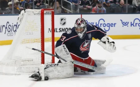 Jet Greaves Starts Thursday as Blue Jackets Aim to Extend Point Streak