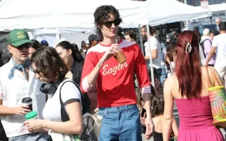 Sombr spotted in Los Angeles as his ’70s off-duty look and first headlining tour grab attention