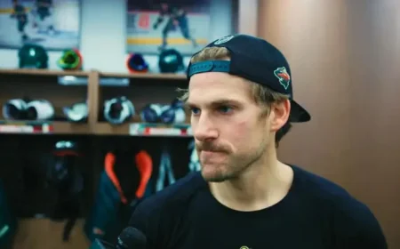 Marcus Foligno at an inflection point as the Foligno brothers await their long-delayed on-ice reunion