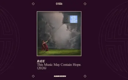 Raye and the Quiet Contradiction of “THIS MUSIC MAY CONTAIN HOPE.”: Freedom, Excess, and the Cost of Control