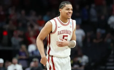 Arkansas Guard Darius Acuff Jr. Shines in NCAA Tournament Spotlight