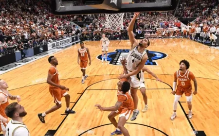 Purdue Edges Out Texas with Last-Second Tip-In, Secures 79-77 Victory