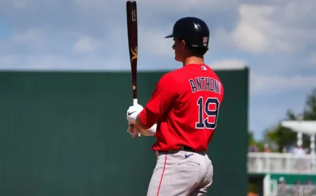 Roman Anthony Steps Up to Fill Red Sox Leadership Void