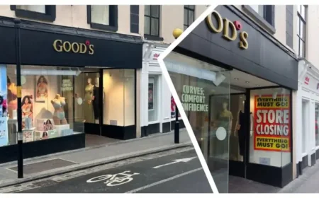Goods Kilkenny Closing Down: ‘STORE CLOSING’ Poster Removed From High Street Window