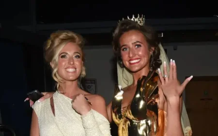 Venezuela Fury stuns in gold at lavish hen do — inside the royal-themed weekend