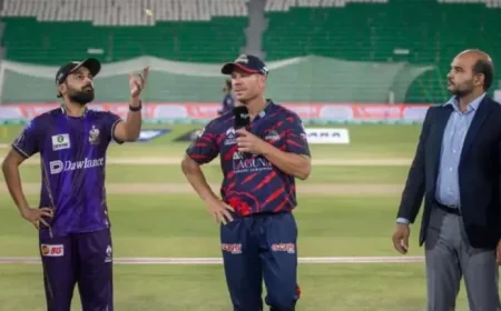 Shamyl Hussain and a Night of Dew: Inside Gladiators vs Kings at Gaddafi Stadium