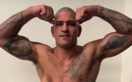Alex Pereira Shares Current Weight Ahead of UFC Heavyweight Title Bout