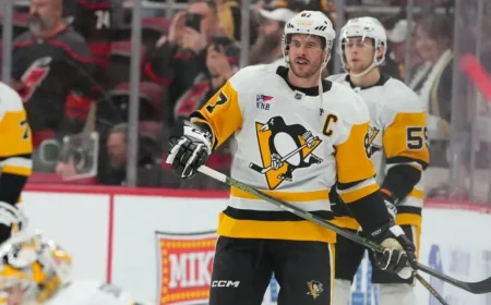 Penguins’ Sidney Crosby Suffers Injury Against Senators