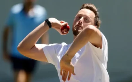 England Vs Australia: Robinson’s Reckoning with Selection, Silence and the County-Test Divide