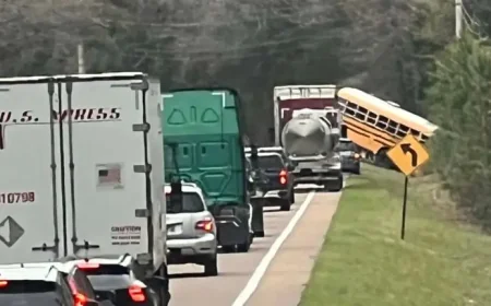 Carroll County Tn crash investigation: School bus on field trip involved in fatal Highway 70 wreck