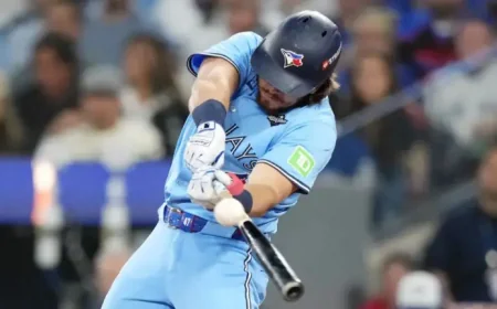 Addison Barger bats cleanup as Blue Jays unveil opening-day lineup amid roster cuts and injuries