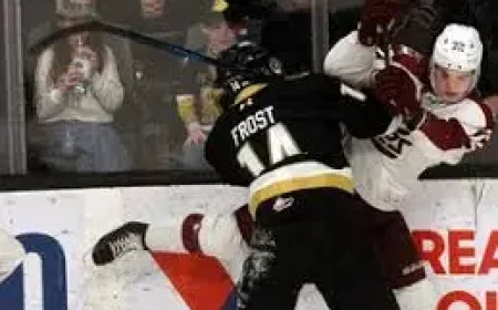 Ottawa 67s face Kingston’s depth test as Matthew Frost rises before series