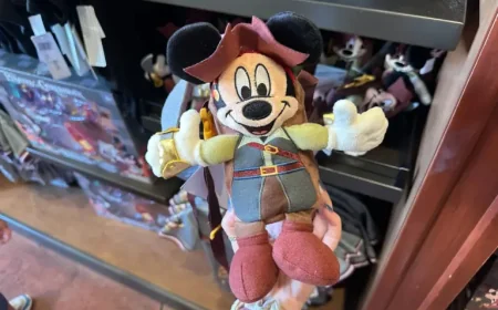 Pirates Of The Caribbean souvenir shift: Walt Disney World debuts a Pirate Mickey plush tumbler carrier