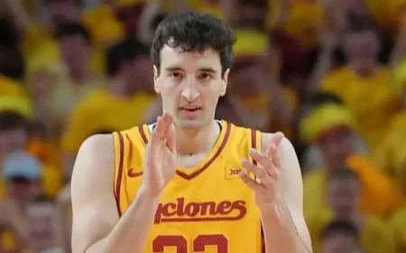 Momcilovic and the ‘jellybean’ trigger: 49.3% from three raises the stakes for Iowa State’s Sweet 16