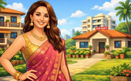 Madhuri Dixit leases 731 sq ft office in Lower Parel for Rs 2.81 crore over five years